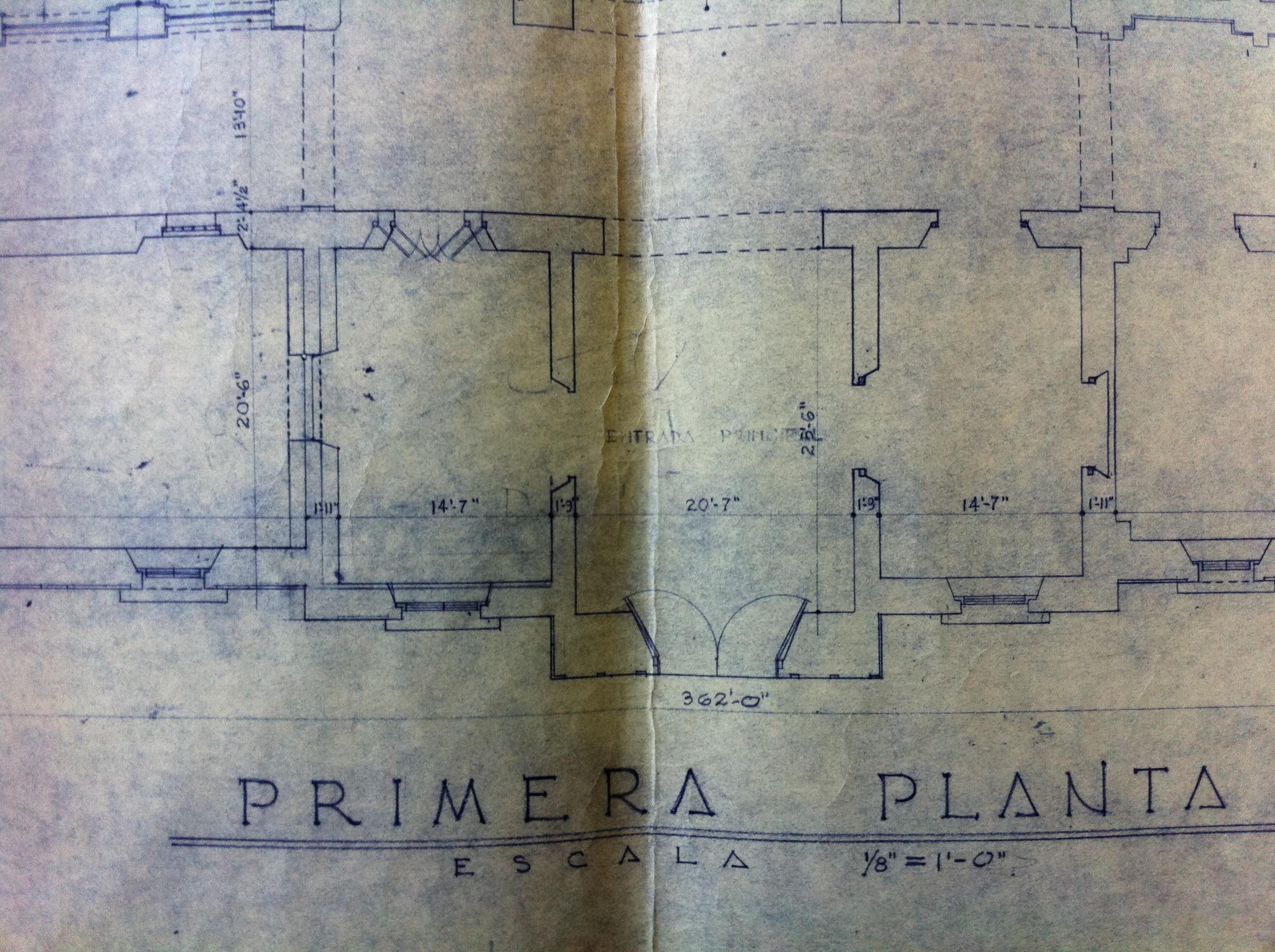 Original Drawings - Antiguo Hospital Civil - Archivo General 2010 00004